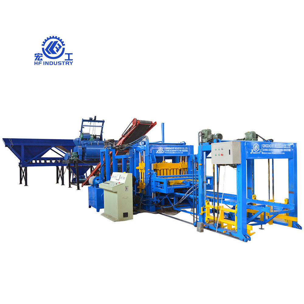 Automatic Concrete Block Machine Cement Brick Making Machine