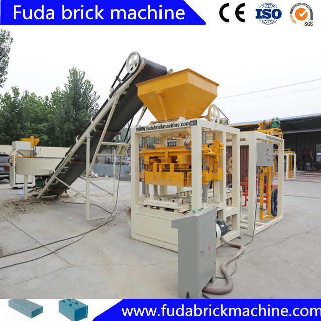 Automatic Clinder Block Making Machine Colored Paver Brick Machinery