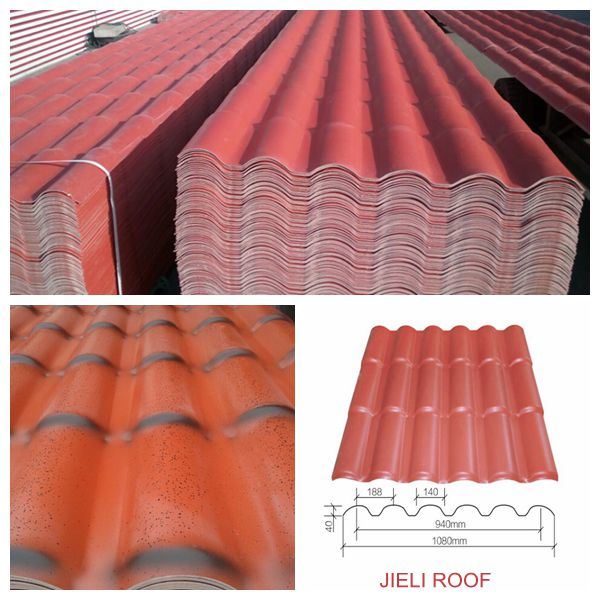 Excellent Techniques 3-Layer Double Roman Plastic Roof Tiles