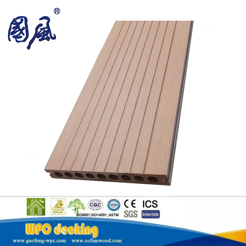 Outdoor Wood Plastic Composite Decking Flooring