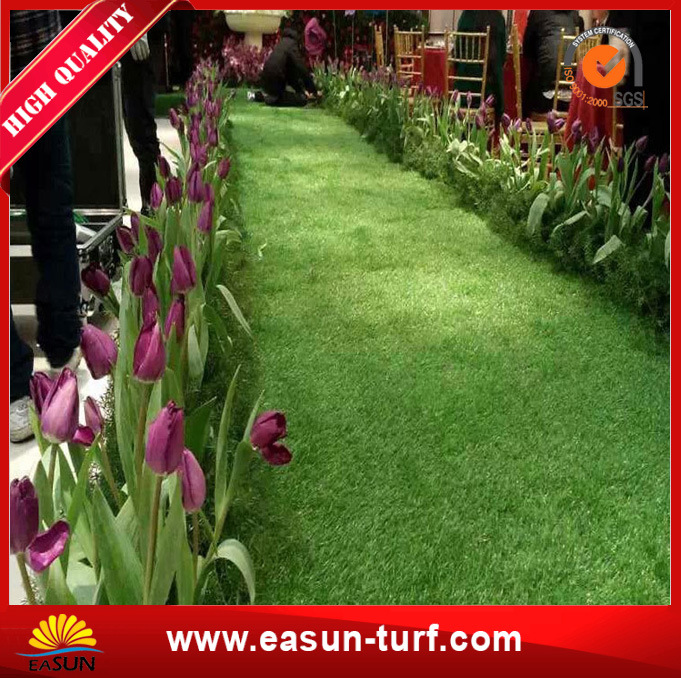 High Quality Colorful Wedding Decoration Artificial Grass