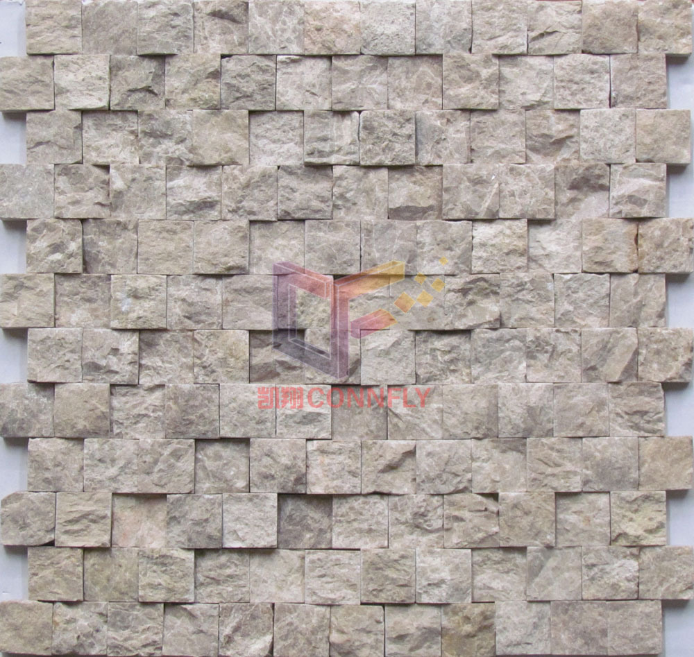 Light Brown Marble Mosaic (CFS914)