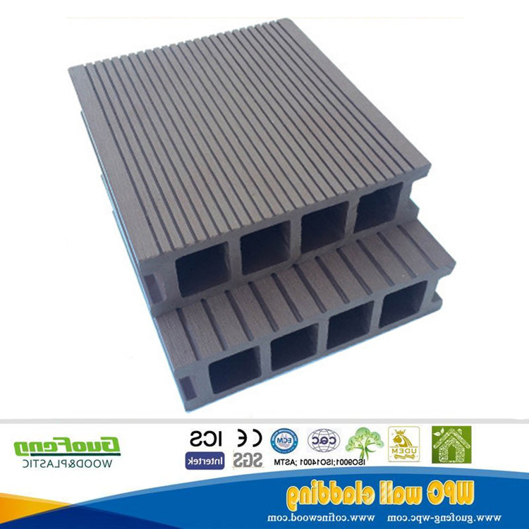 Wood Plastic Sheet Waterproof Pool Decking Outdoor WPC Eco Deck