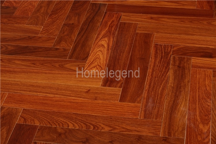 Herringbone Rosewood/ Kosso Natural Parquet Wood Flooring/Engineered Wood Flooring