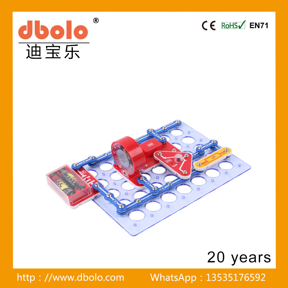 698 Different Kinds of Playing Ways Electronic Building Blocks