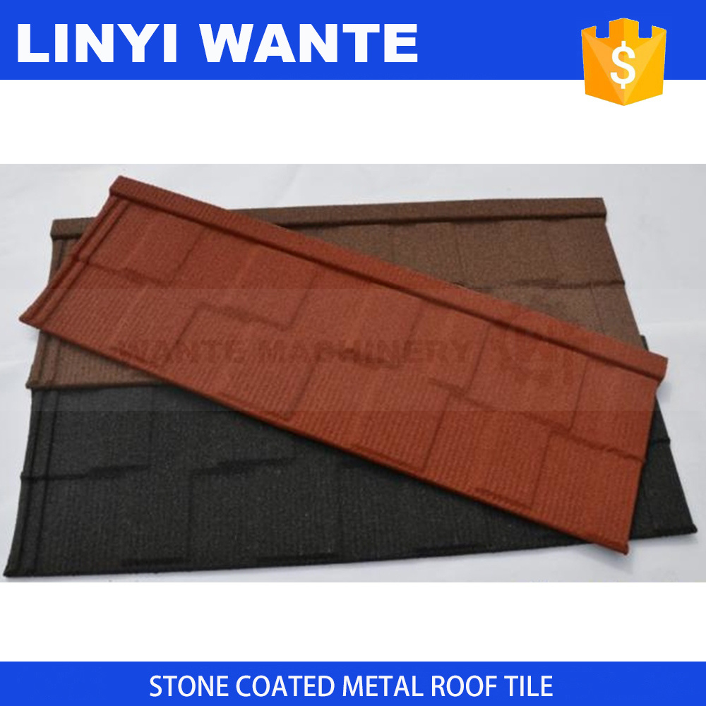 Decorative Waterproof Stone Coated Roofing Shingles