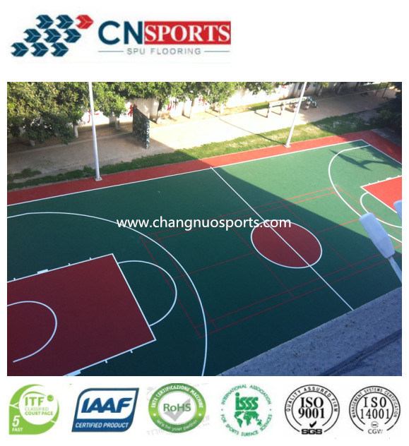 Multi Purpose Sports Flooring for Various Court Floor (silicon PU)