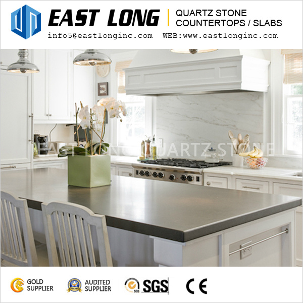 Dark Color Artificial Quartz Stone for Building Material with SGS Report