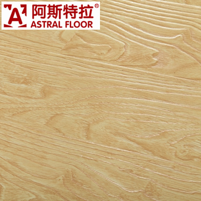 Popular Style 12mm Registered Embossed Surface Laminate Flooring (AT001)