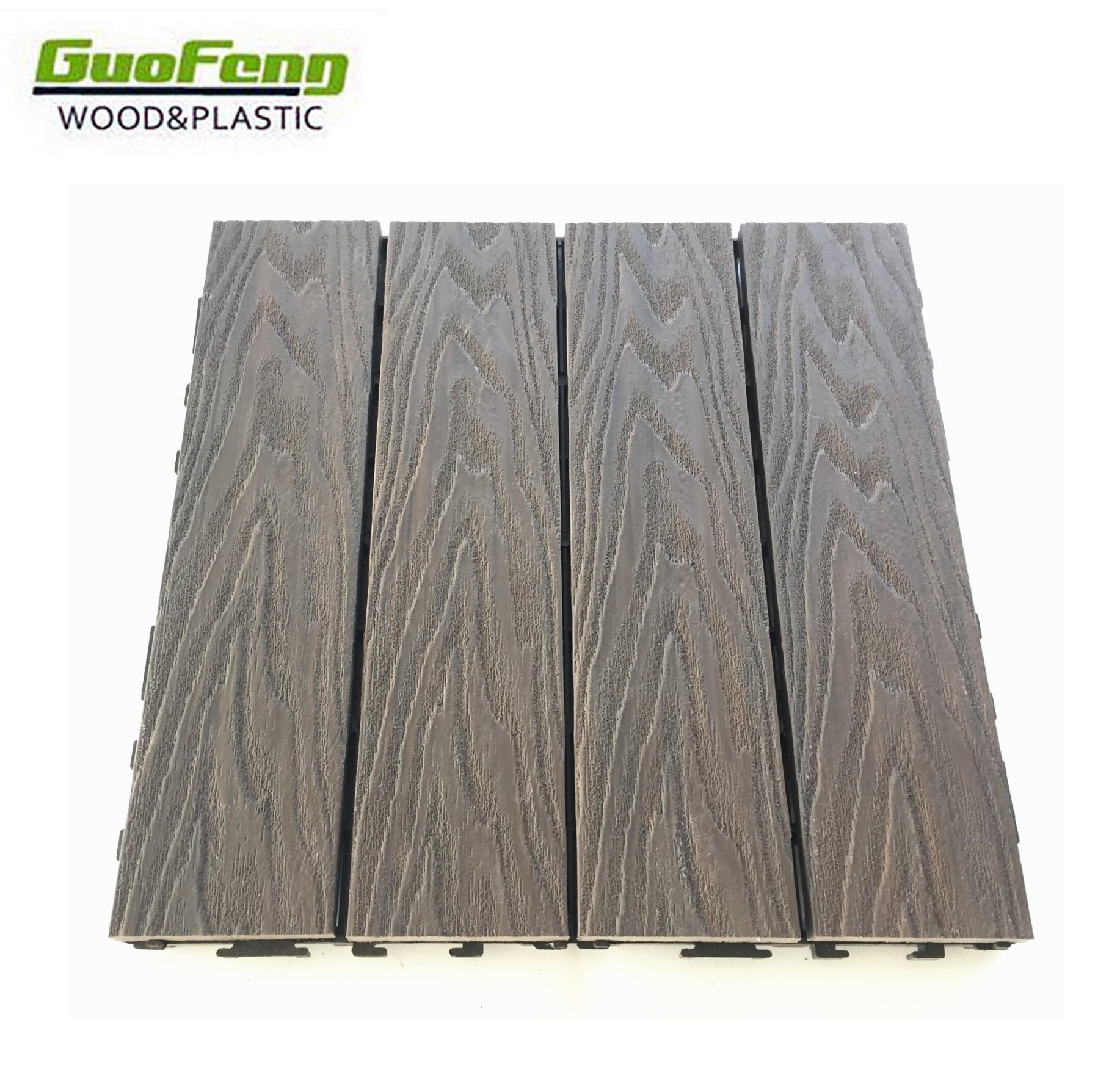 Outdoor Floor Tile Wood Composite Decking Tile