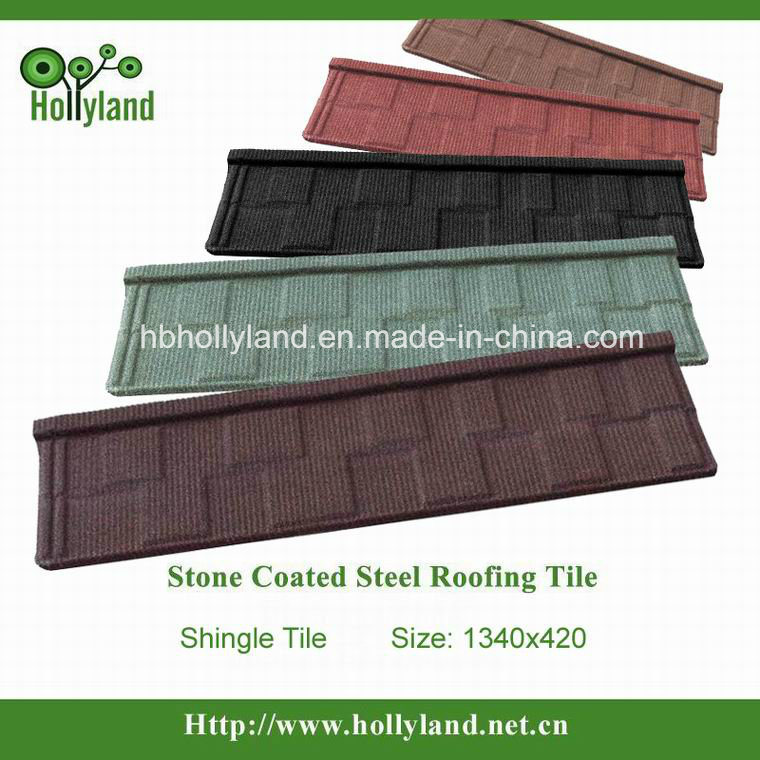 Stone Coated Metal Roof Tile (Shingle Tile)