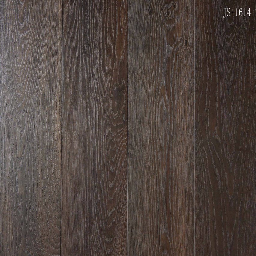 Dark Color Household/Commercial Engineered Oak Parquet Wood Floor/Wooden Floor