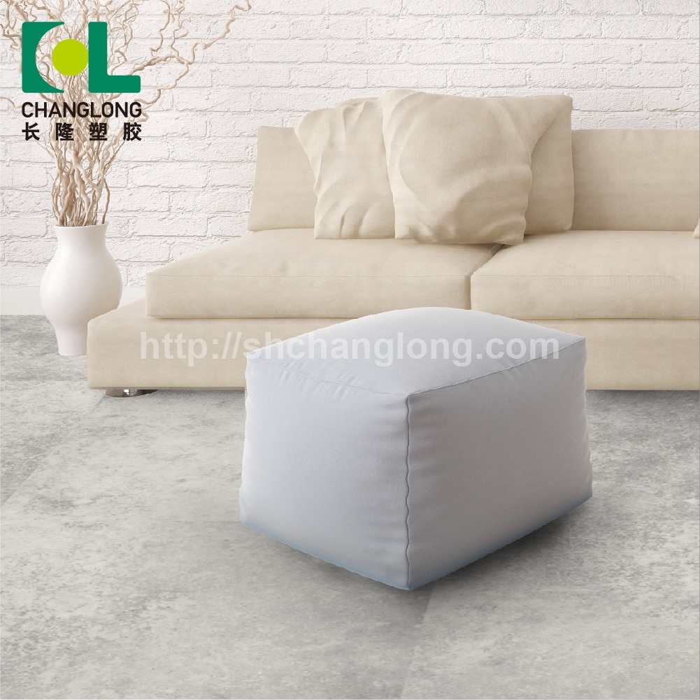 Public Place Loose Lay Wood Plastic Vinyl Floor/PVC Flooring, ISO9001 Changlong Cls-20