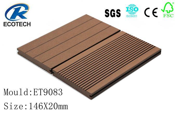 High Strength & Low Expansion WPC Flooring with Fsc, ISO, Ce Certification