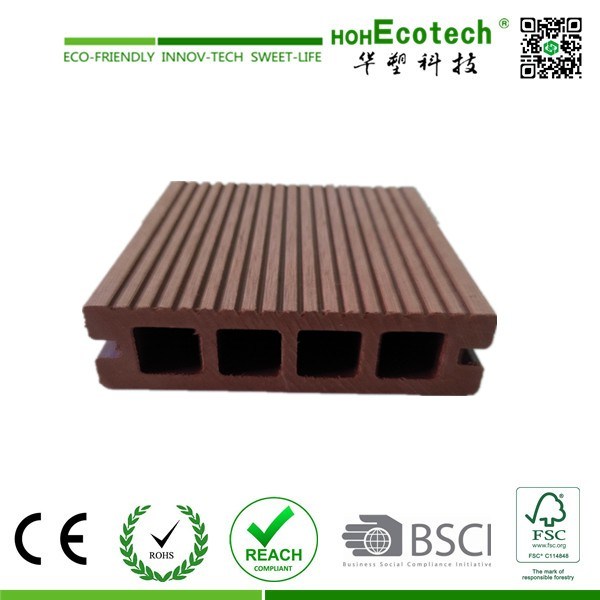 Wood Plastic Patio Composite Decking Floor