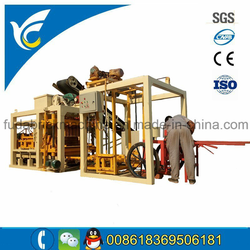 Qt4-25 Full Automatic Stone Paver Brick Machine/Houdis Block Making Machine