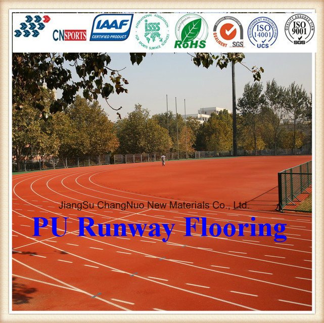 Cn-S05 Abrasion and Skid Resistant PU Runway Flooring