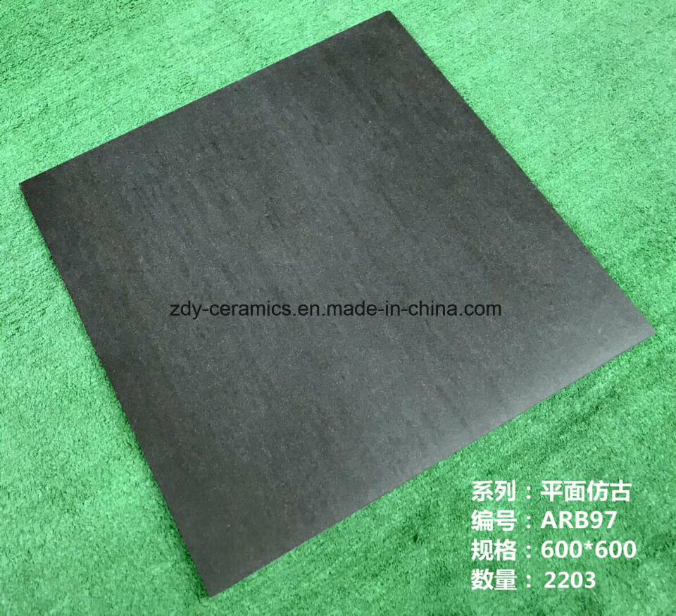 Building Material Dark Color Ceramic Floor Porcelain Tile Rustic Marble Tile