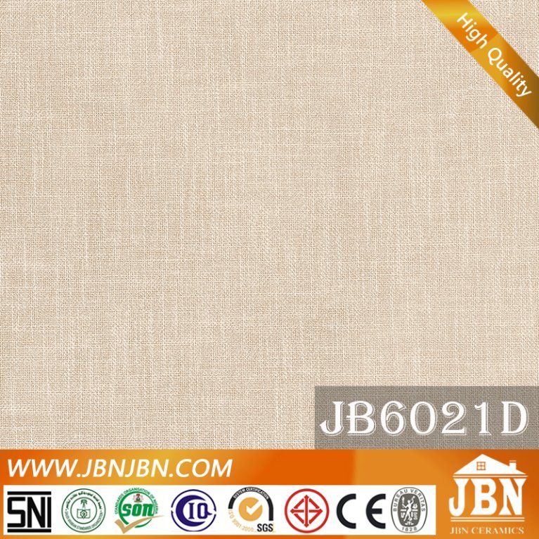 Rustic Glazed Porcelain Linen Finish Design 600X600mm Tile (JB6021D)