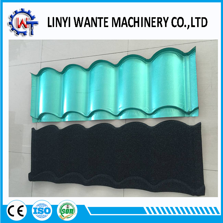 Metal Wave Tile with Light Weight Features