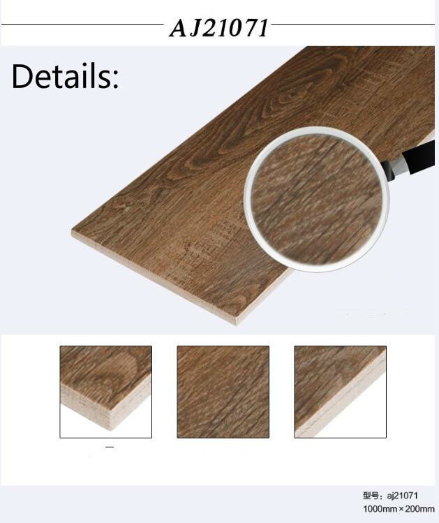 2017 New Arrival Wood Polished Porcelain Tile with Ce (AJ21071)