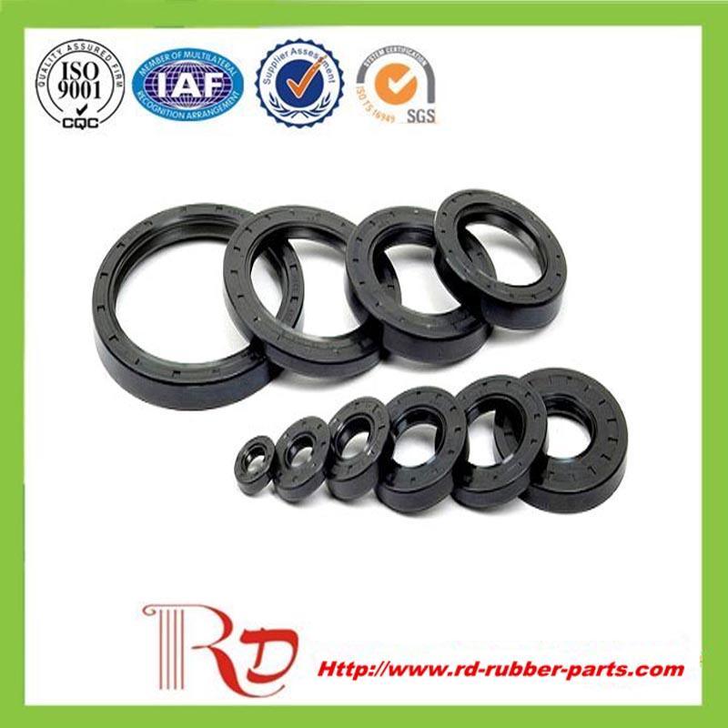 Black Color NBR Spring Oil Seal