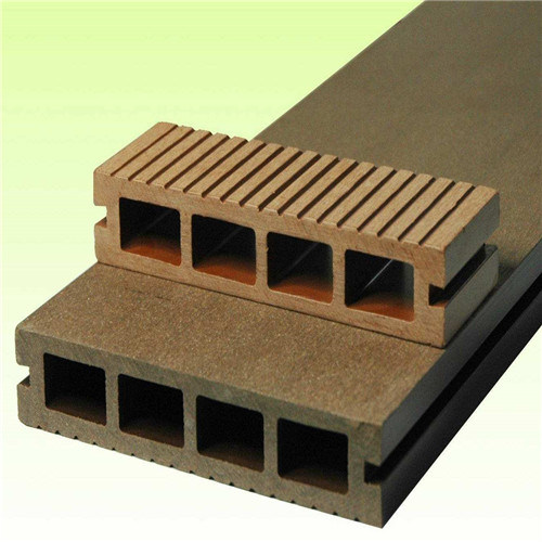 140*25mm WPC Decking Wood Plastic Composite Flooring