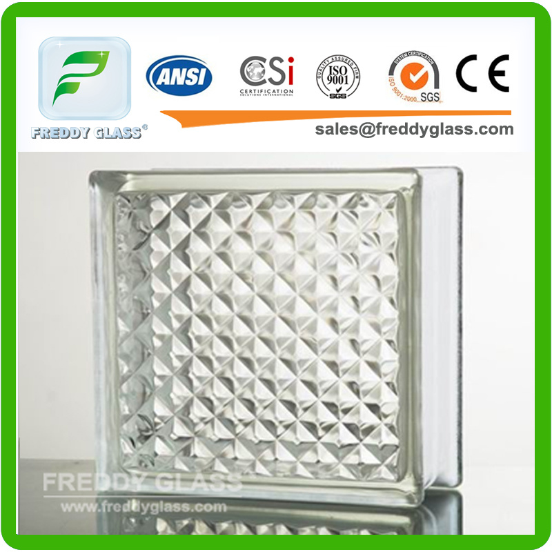 Clear Glass Brick/Glass Brick/ Office Building Glass Brick