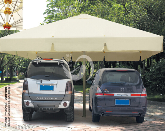 Aluminum Alloy Big Umbrella Outdoor Beach 5*5m