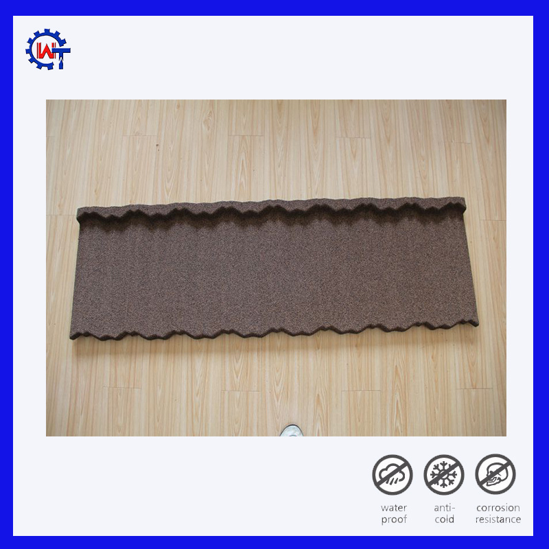 New Aluminum Zinc Material Stone Coated Steel Roofing Tile