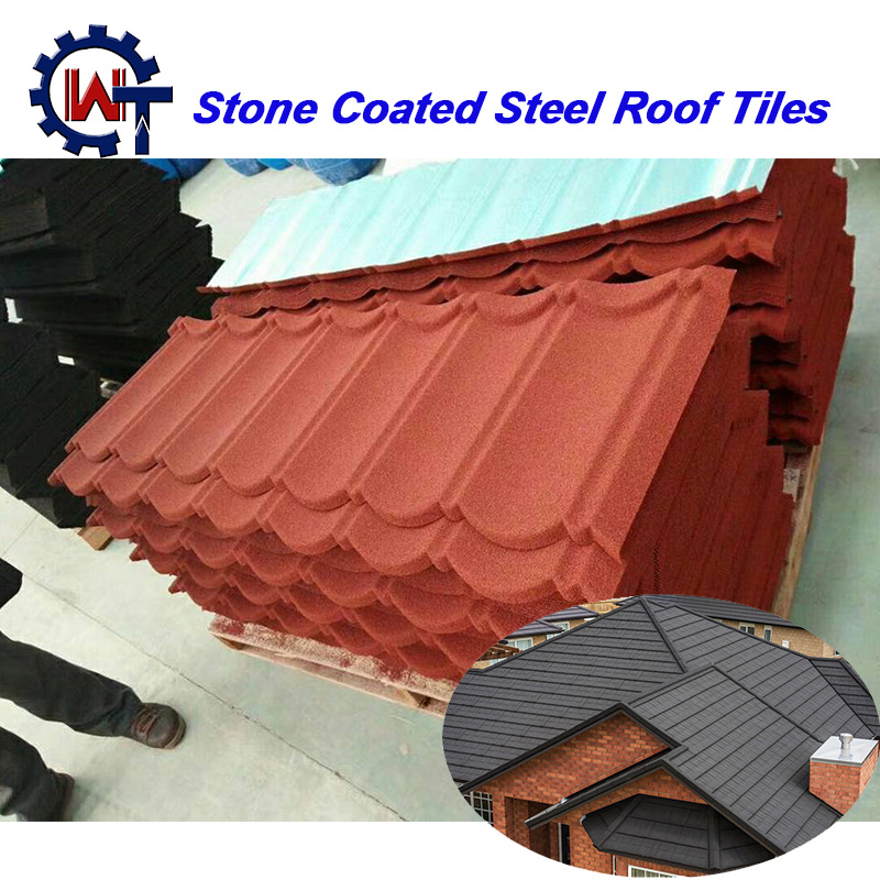 Noble and Beautiful Stone Coated Metal Roof Bond Tile