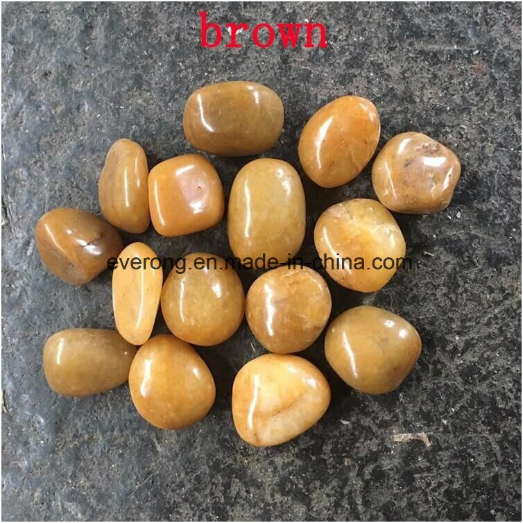 White/Black /Red/Browm /Yellow River Cobble & Pebble Stone for Garden Paving