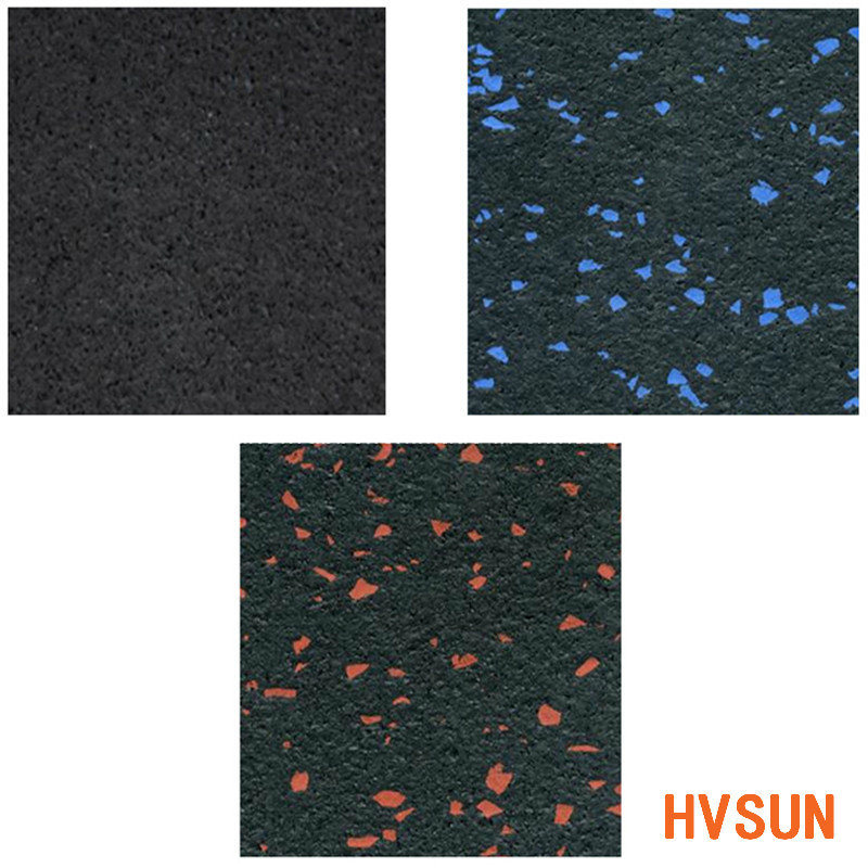 High Density Noise Proof Rubber Gym Flooring Interlocking Flooring Tile