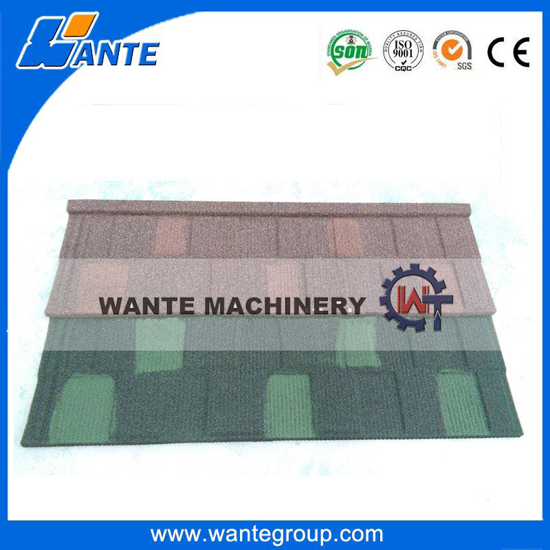 6 Waves Full Hard Zinc Roofing Shingels Tiles for Roofing