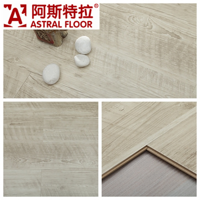 12mm Glossy (u-groove) Laminate Flooring (AM5508)