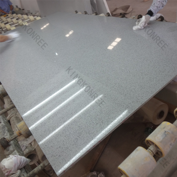 30mm Gray Prefab Stone Quartz for Vanity Top