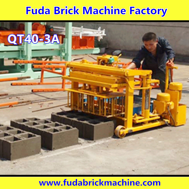 Mini Egg Laying Concrete Hydraulic Mobile Brick Machine