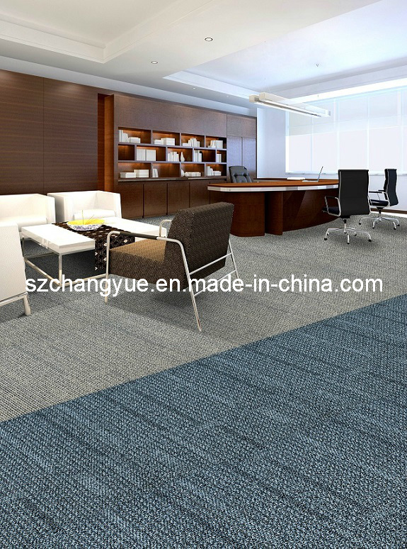 Nylon Modular Modern Office Carpet Tiles with PVC Backing