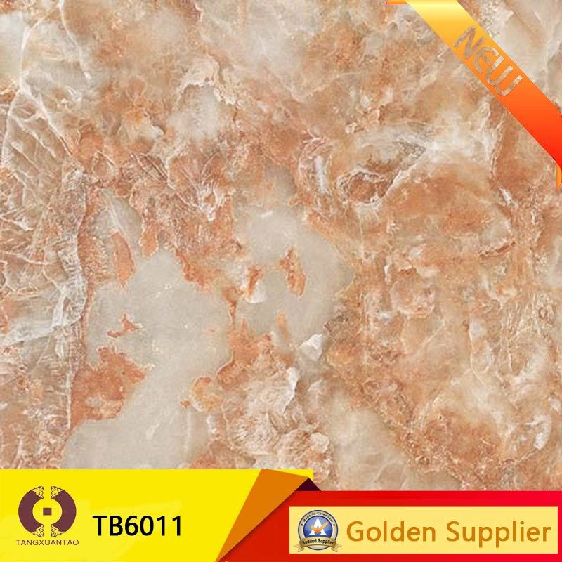 3D Inkjet Marble Stone Polished Glazed Porcelain Floor Tile (TB6011)