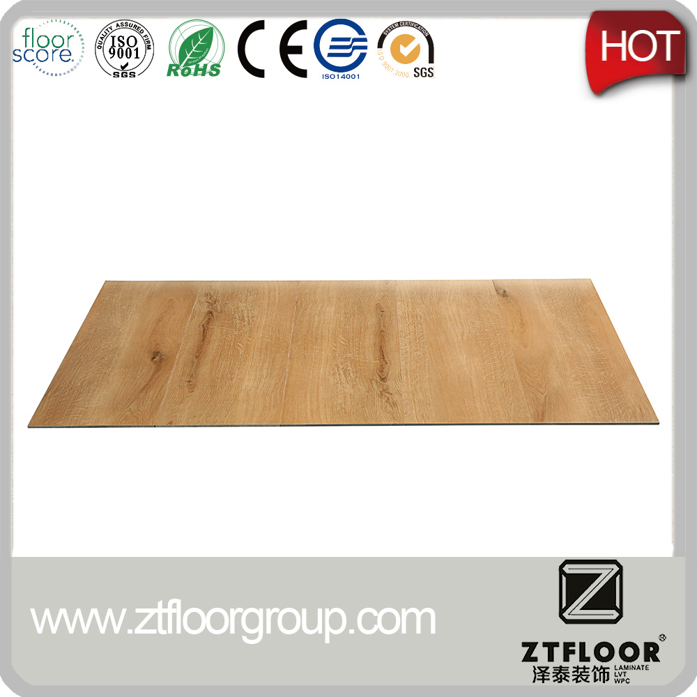 Plastic Flooring Type and PVC Material Vinyl Click Tile