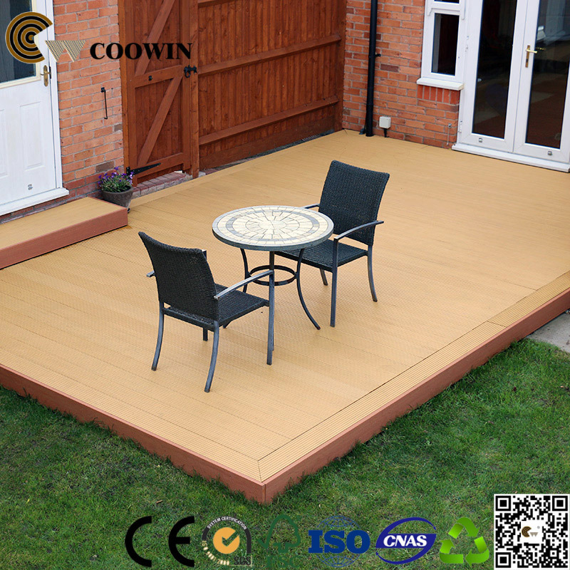 Recyclable Anti-UV WPC Decking Floor From China (TS-04A)