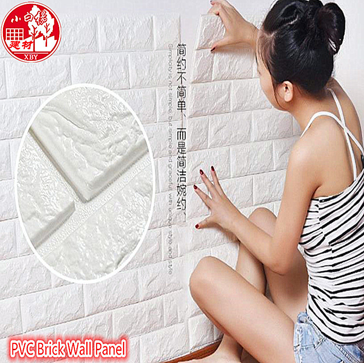 Decorative PVC 3D Soundabsorb Self Adhesive Tile for Hotel