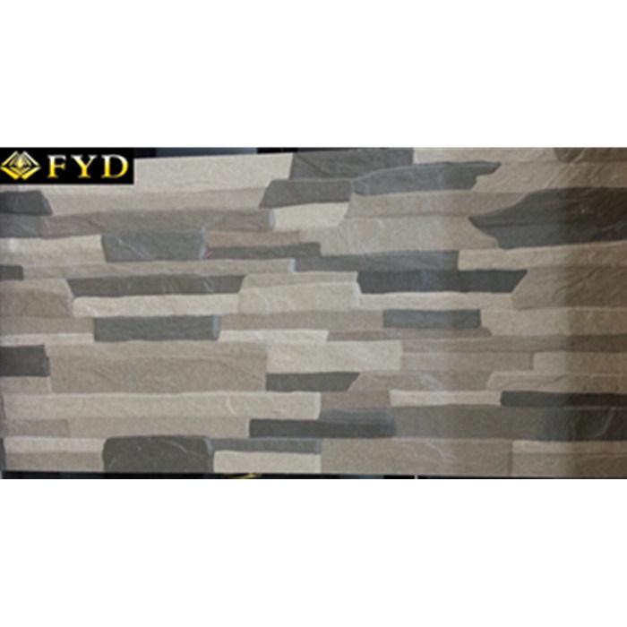 External Wall Rustic Cultural Stone Ceramic Tile (360101)