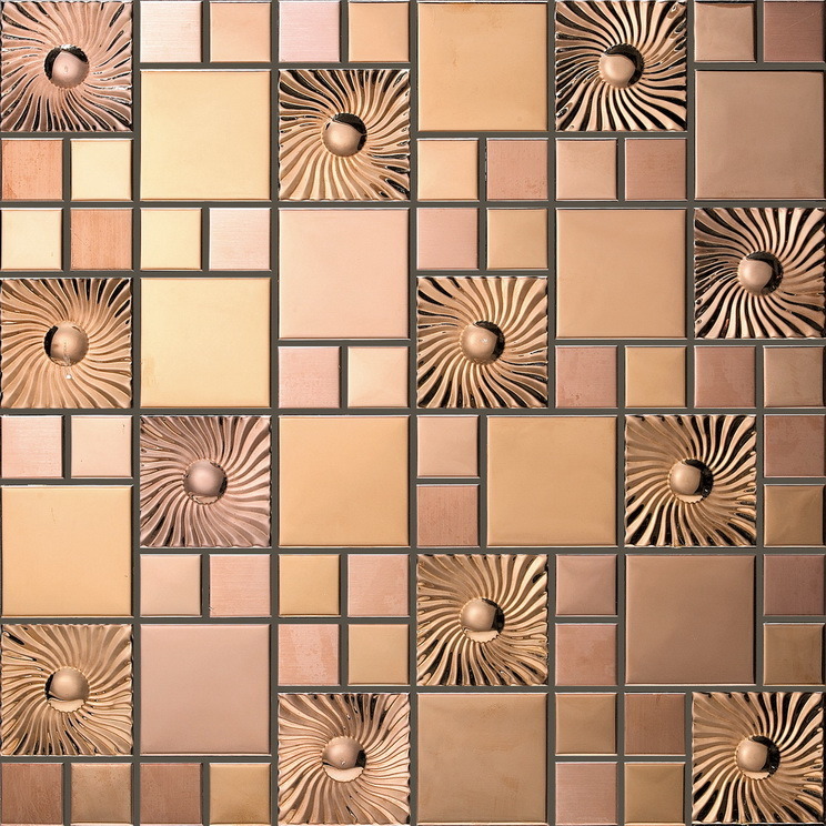 Metallic Wall Decoration Mosaic (J855009)