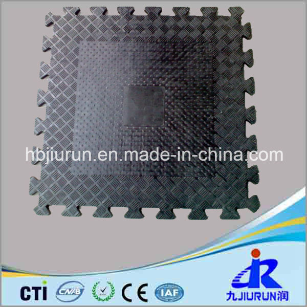 Interlocking Gym Rubber Tile for Flooring