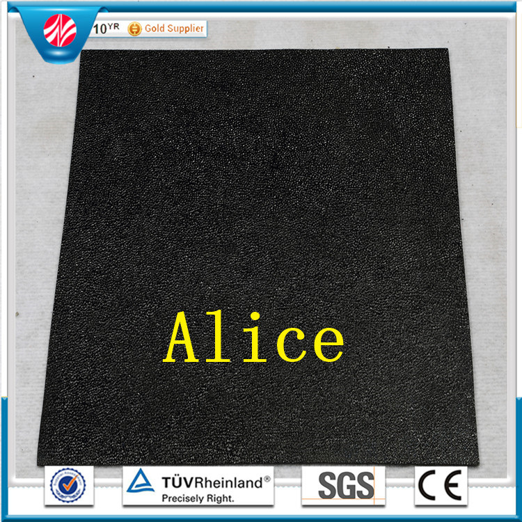 Interlocking Gym Matting/Playground Rubber Tiles/Square Rubber Tile