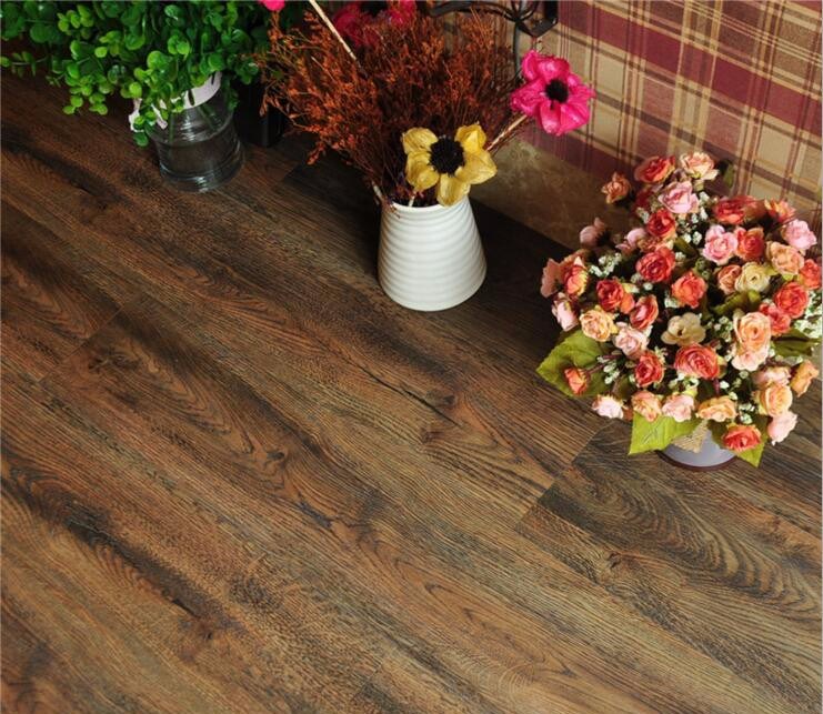 Moisture-Proof Mould-Proof Black Vinyl Flooring