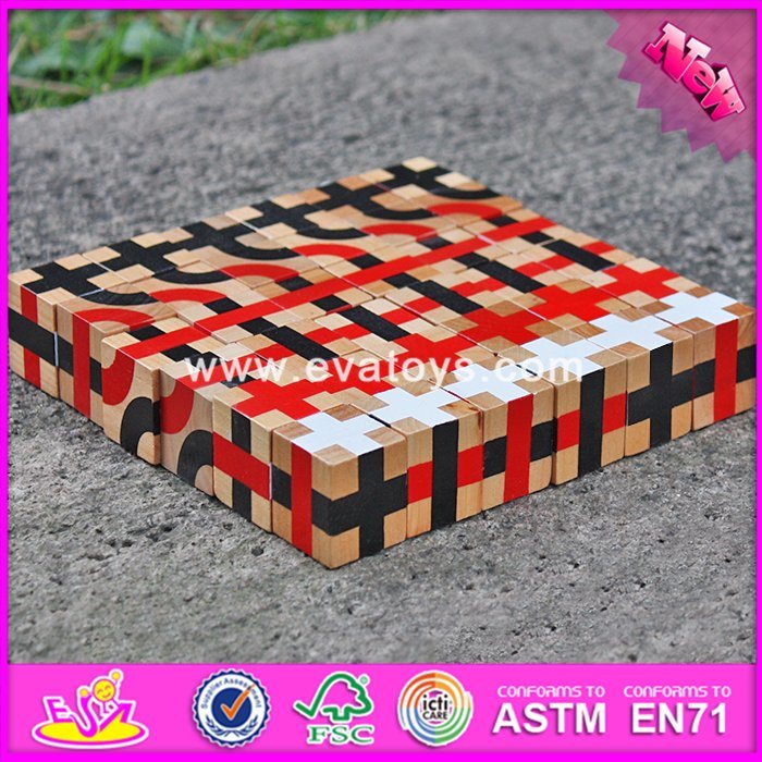 2017 Wholesale New Design 36 Pieces Wooden Kids Building Blocks Best Educational Wooden Kids Building Blocks W13A117