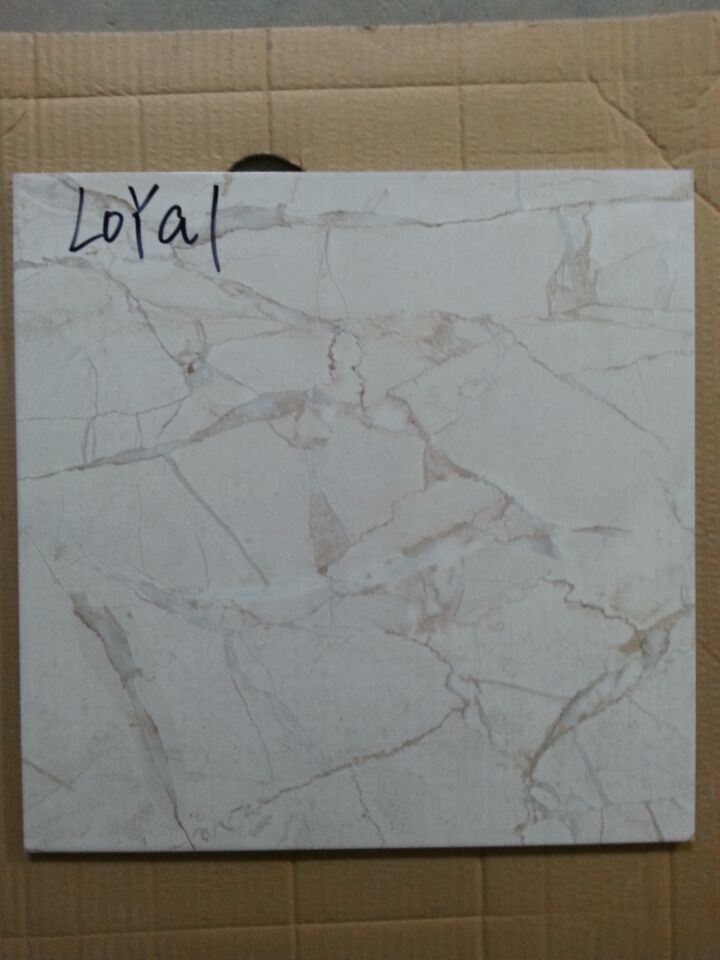 Super White Glossy Porcelain Polished Wall/Floor Tile