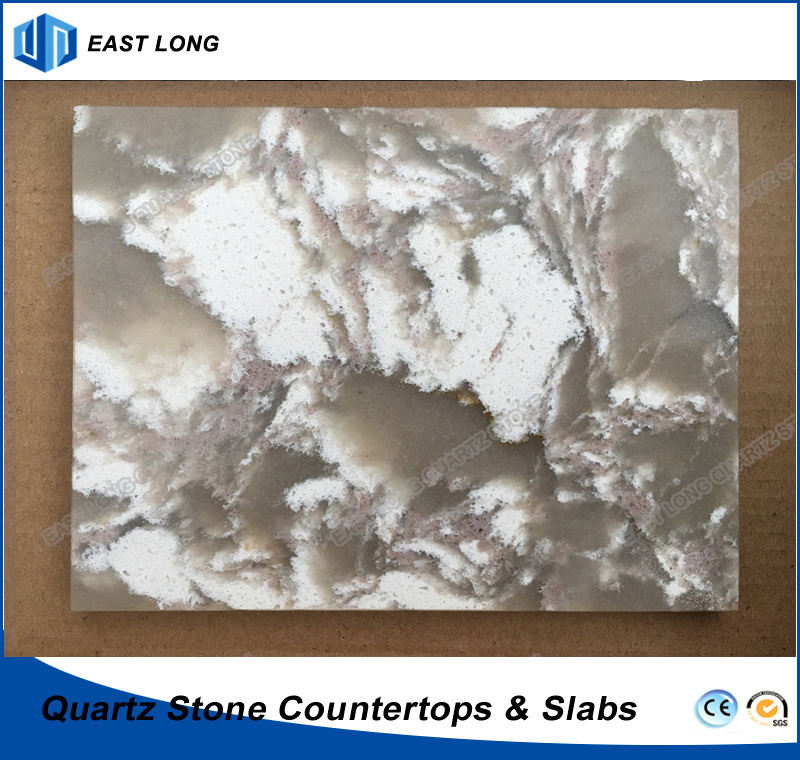 Quartz Stones for Building Material with SGS & Ce Certificate (Marble colors)